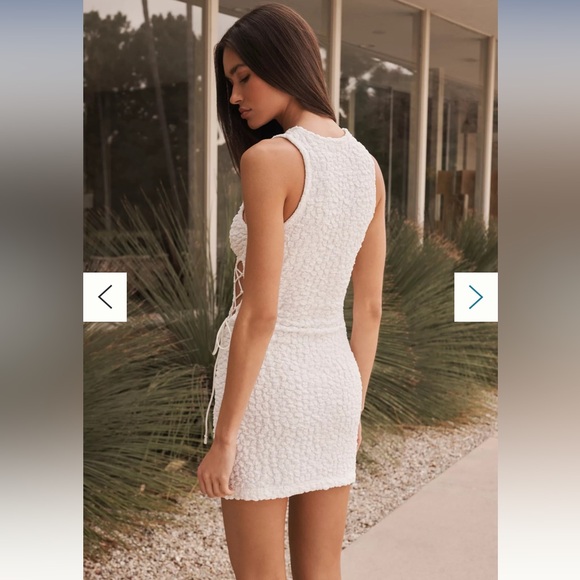 NWOT By Anthropologie Popcorn Mini Dress - Picture 4 of 9